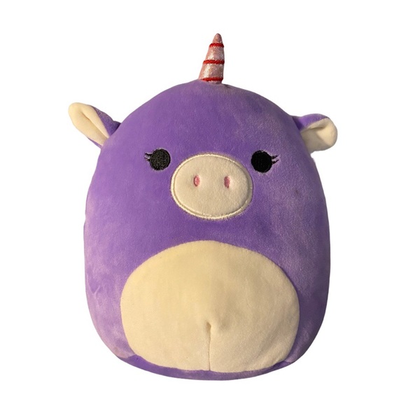 Squishmallows Other - 2018 Squishmallow 8" Astrid Purple Unicorn Plush